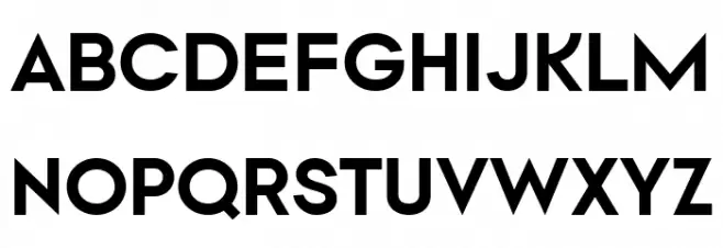 Coliner SemiBold フォント 大文字