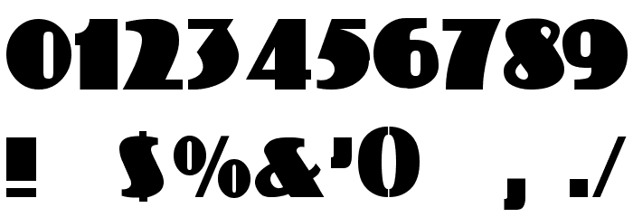 Coliseo-Normal Font OTHER CHARS