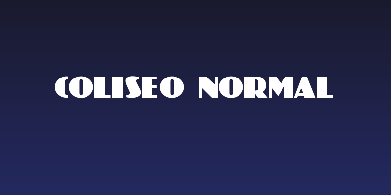 Coliseo-Normal Social Header
