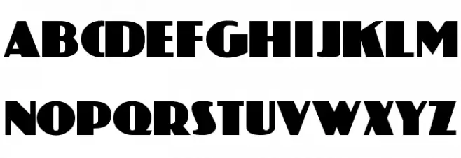 Coliseo Regular フォント 大文字