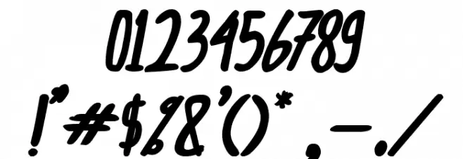 CollBesT Bold Italic Font OTHER CHARS