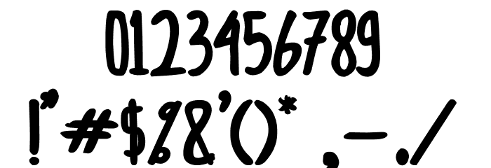 CollBesT Bold Font OTHER CHARS