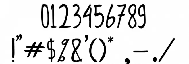 CollBesT Font OTHER CHARS