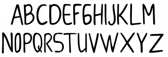 CollBesT 字体 大写
