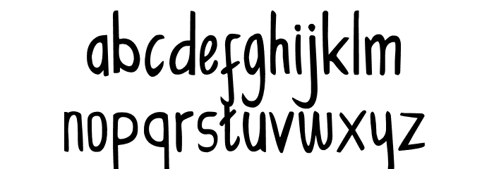 CollBesT Font LOWERCASE