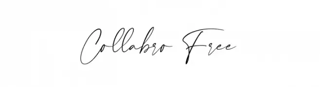 Collabro Free  baixar fontes gratis