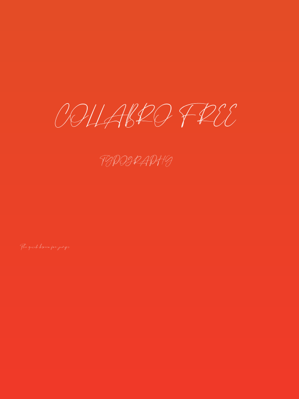 Collabro Free Poster