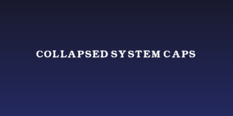 Collapsed System CAPS Social Header