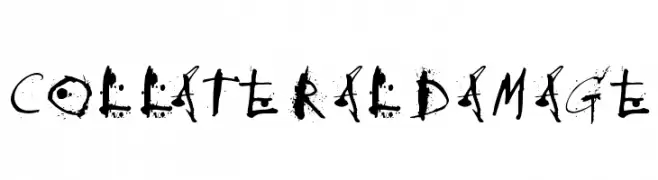 CollateralDamage  フリーフォントのダウンロード
