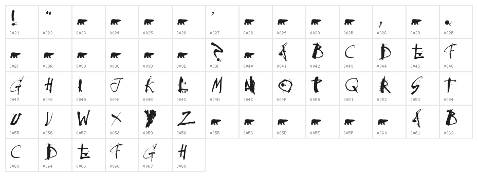 CollateralDamage Character Map