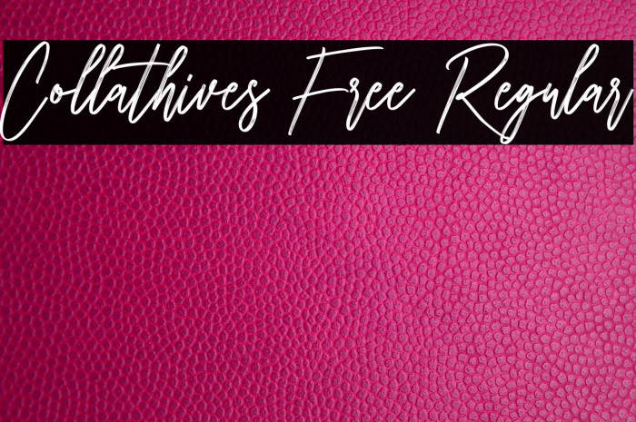 Collathives Free Regular Example 1