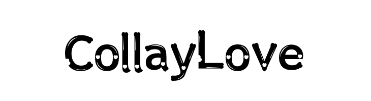Collay Love  नि: शुल्क फ़ॉन्ट्स डाउनलोड