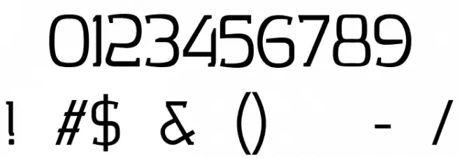 CollazioPersonalUse-Regular Font OTHER CHARS