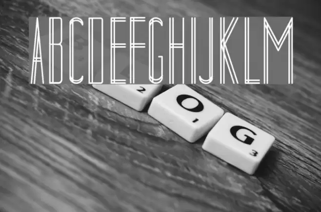 Collected DecorativeCondensed Bold Font examples