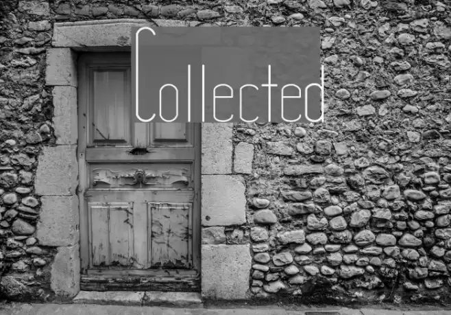 Collected Font examples