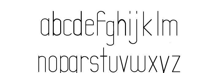Collected Font LOWERCASE