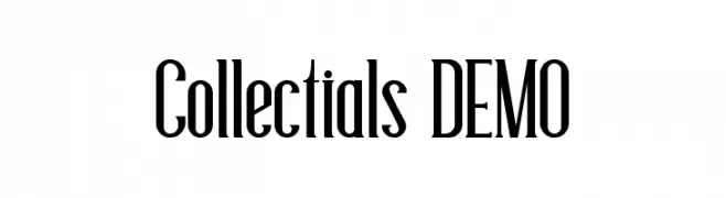 Collectials DEMO  font caratteri gratis
