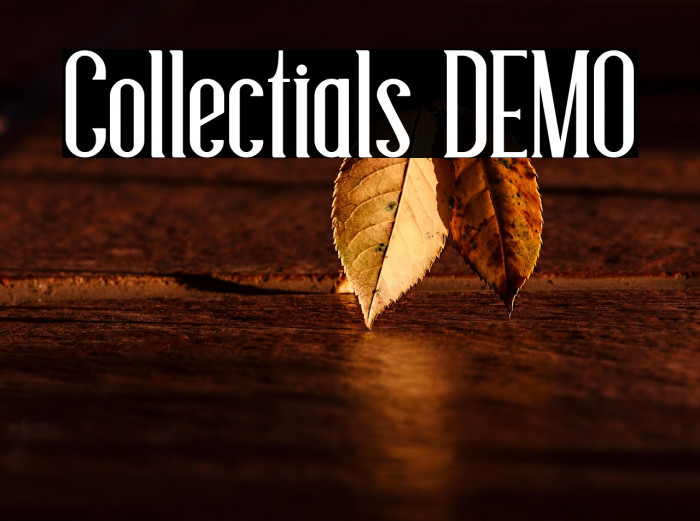 Collectials DEMO Example 2