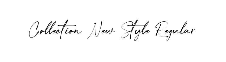 Collection New Style Regular Font - FFonts.net