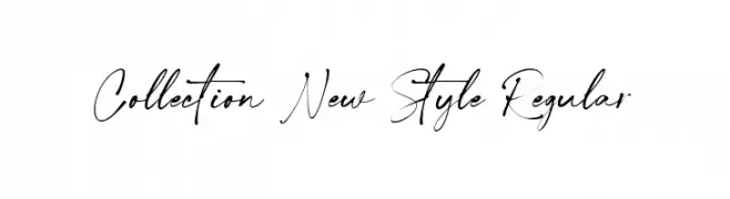 Collection New Style Regular  フリーフォントのダウンロード
