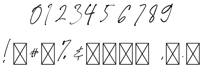 CollectionFree Font OTHER CHARS