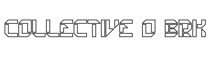 Collective O BRK  Frei Schriftart Herunterladen