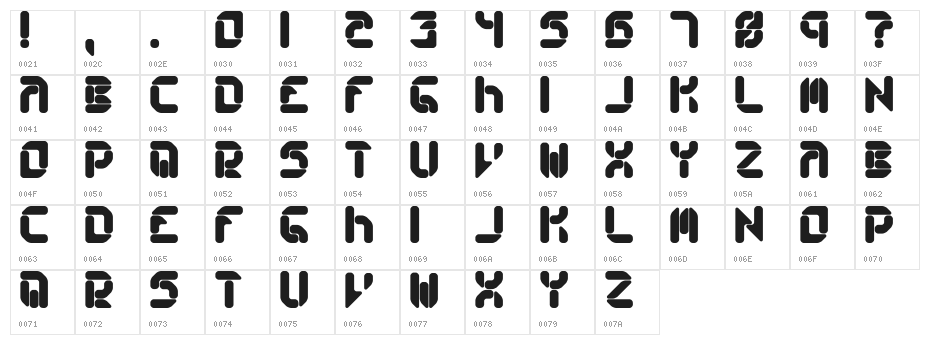 Collective RS [BRK] Character Map