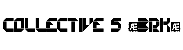 Collective S [BRK]  font caratteri gratis