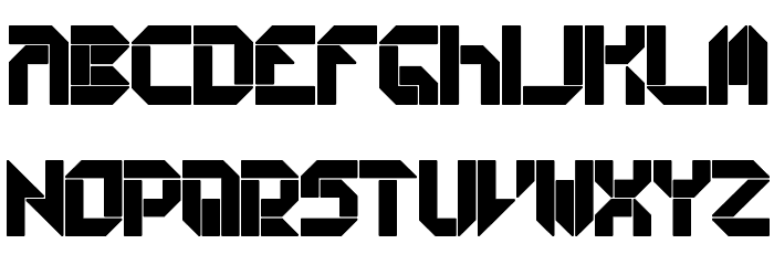 Collective S [BRK] フォント 大文字