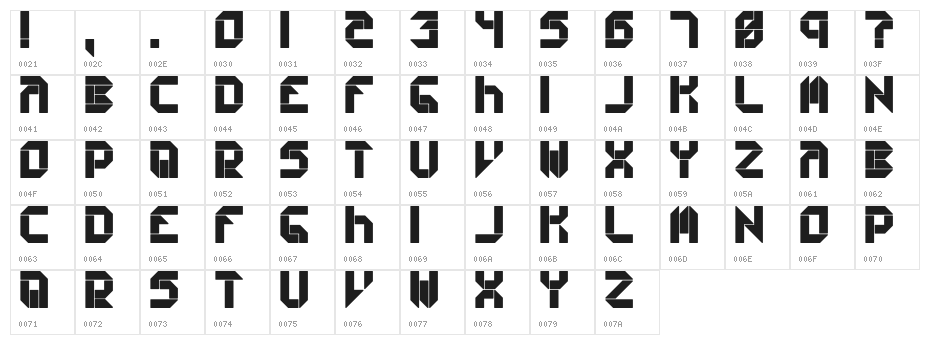 Collective S [BRK] Character Map
