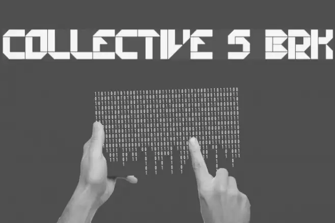 Collective S [BRK] Font examples
