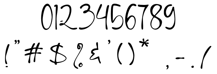 Collegass Signature Font OTHER CHARS