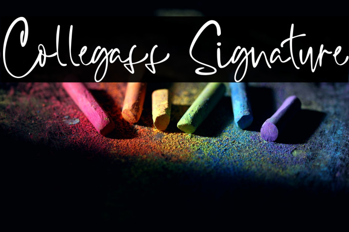 Collegass Signature Example 2