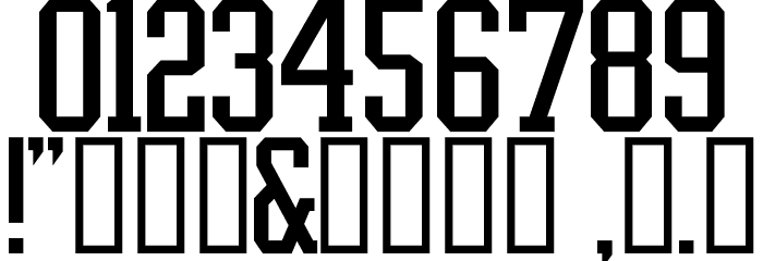 College Boy Font OTHER CHARS