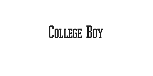 College Boy Logo