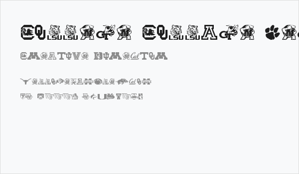 College Collage Regular Business Card