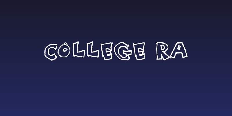 College RA Social Header