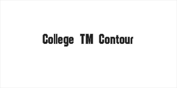 College TM Contour Logo