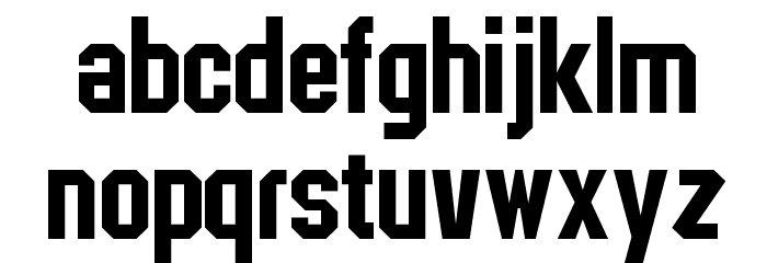 College TM Regular Font LOWERCASE