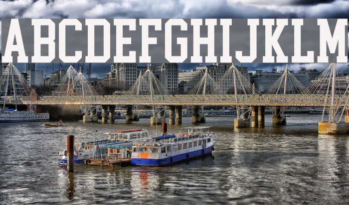 CollegeBlock2.0 Font examples