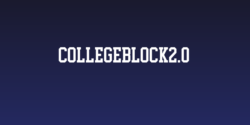 CollegeBlock2.0 Social Header
