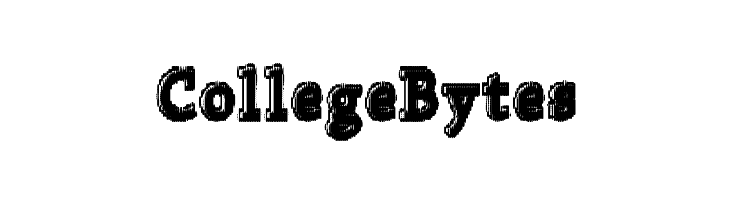 CollegeBytes  Frei Schriftart Herunterladen
