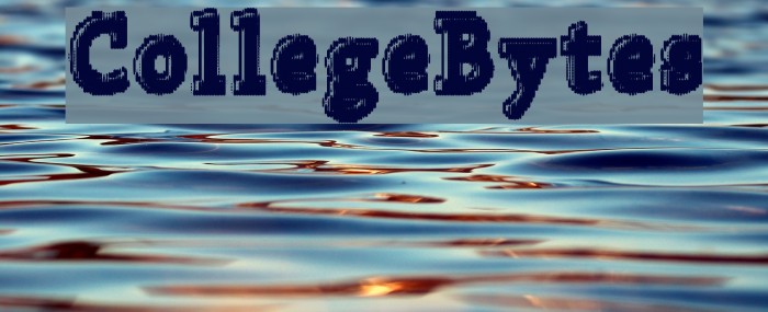 CollegeBytes Font examples