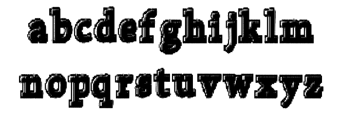 CollegeBytes Font LOWERCASE