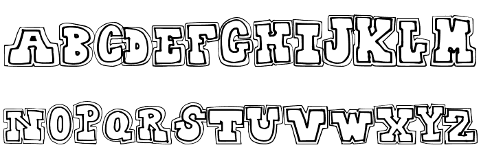CollegeDropout Font LOWERCASE