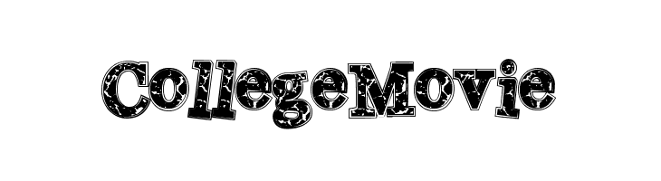 CollegeMovie Font