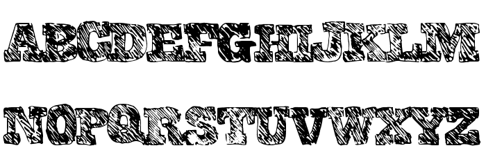 CollegeScribble Font LOWERCASE