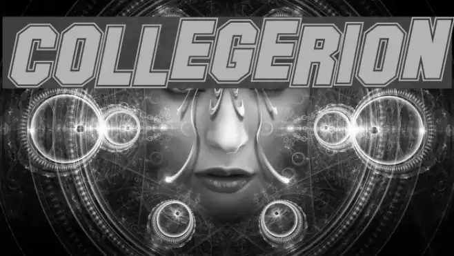 Collegerion Font examples