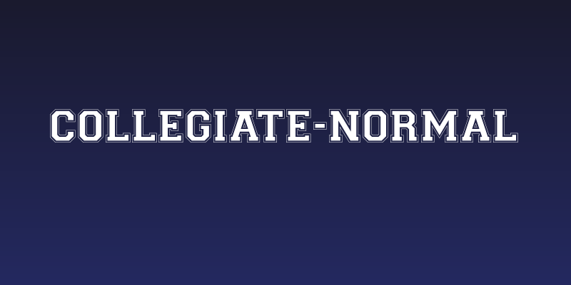 Collegiate-Normal Social Header