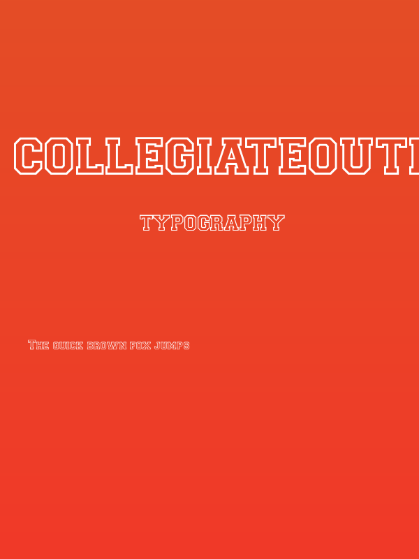 CollegiateOutlineFLF Poster